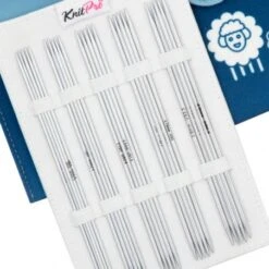 Set De Agujas De Doble Punta 15 Cm Nova Deluxe - KnitPro -Las Tijeras Magicas Tienda set de agujas de doble punta 15 cm nova deluxe knitpro 1