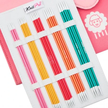 Set De Agujas De Doble Punta 15 Cm Zing Deluxe - KnitPro 4 Set De Agujas De Doble Punta 15 Cm Zing Deluxe - KnitPro - Imagen 2