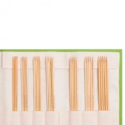 Set De Agujas De Doble Punta 20 Cm De Bambú - Prym -Las Tijeras Magicas Tienda set de agujas de doble punta 20 cm de bambu prym 2