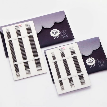 Set De Agujas De Doble Punta Karbonz - KnitPro 5 Set De Agujas De Doble Punta Karbonz - KnitPro - Imagen 3