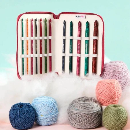 Set De Agujas De Ganchillo - Grande Dreamz KnitPro 4 Set De Agujas De Ganchillo - Grande Dreamz KnitPro - Imagen 2