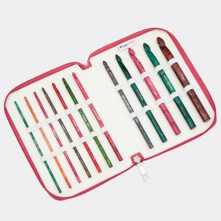 Set De Agujas De Ganchillo - Grande Dreamz KnitPro 3 Set De Agujas De Ganchillo - Grande Dreamz KnitPro