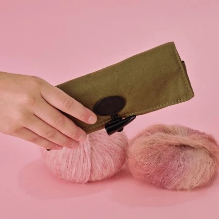 Set De Agujas De Ganchillo Madera De Olivo AddiWrap - Addi 6 Set De Agujas De Ganchillo Madera De Olivo AddiWrap - Addi - Imagen 4