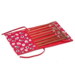 Set De Agujas De Tricot Con Estuche De Tela - Dotty Sheep -Las Tijeras Magicas Tienda set de agujas de tricot con estuche de tela dotty sheep 1