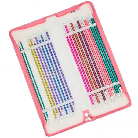 Set De Agujas De Tricotar 25 Cm Grande Zing - KnitPro 3 Set De Agujas De Tricotar 25 Cm Grande Zing - KnitPro