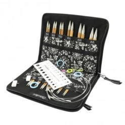 Set De Agujas Intercambiables Spin Bamboo 10cm ChiaoGoo