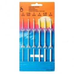 Set De Ganchillos Aluminio De 2 Mm A 5 Mm - Pony