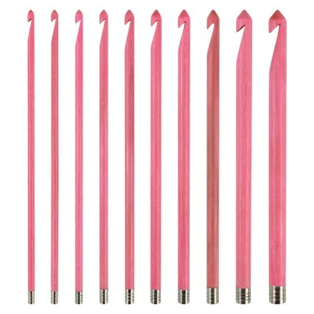 Set De Ganchillos Blush Magenta - Lykke 4 Set De Ganchillos Blush Magenta - Lykke - Imagen 2