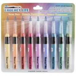 Set De Ganchillos Con Luz "The Crochet Lite"