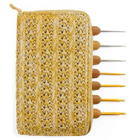 Set De Ganchillos De Bambú - Circulo 5 Set De Ganchillos De Bambú - Circulo - Imagen 3