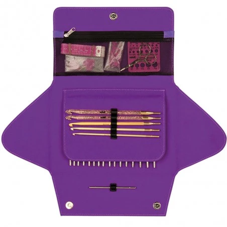 Set De Agujas Y Ganchillos Intercambiables AddiClick By Woolly Hugs - Addi 4 Set De Agujas Y Ganchillos Intercambiables AddiClick By Woolly Hugs - Addi - Imagen 2