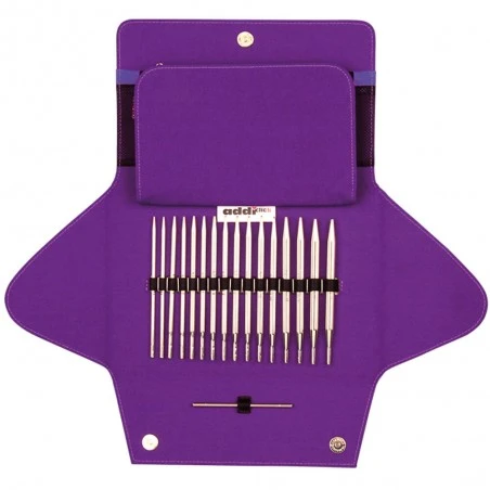 Set De Agujas Y Ganchillos Intercambiables AddiClick By Woolly Hugs - Addi 3 Set De Agujas Y Ganchillos Intercambiables AddiClick By Woolly Hugs - Addi