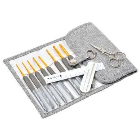 Set De Ganchillos Tulip Etimo Silver 3 Set De Ganchillos Tulip Etimo Silver