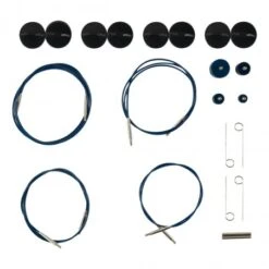 Set De Ganchillos Tunecino Intercambiable Indigo - Lykke 8 Set De Ganchillos Tunecino Intercambiable Indigo - Lykke -Las Tijeras Magicas Tienda set de ganchillos tunecino intercambiable indigo lykke 2