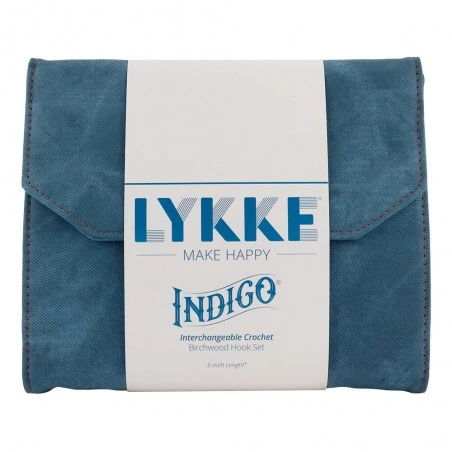 Set De Ganchillos Tunecino Intercambiable Indigo - Lykke 6 Set De Ganchillos Tunecino Intercambiable Indigo - Lykke - Imagen 4