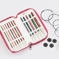 Set De Ganchillos Tunecinos Intercambiables - Grande Dreamz KnitPro