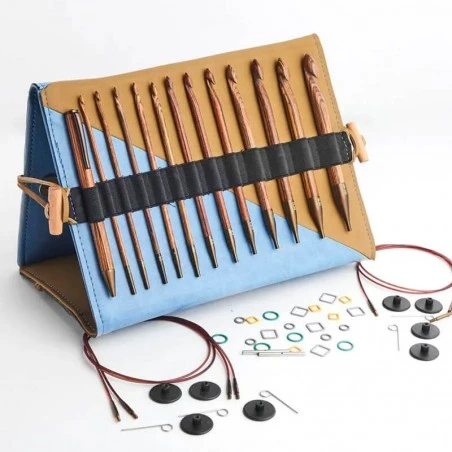 Set De Ganchillos Tunecinos - Ginger Grande KnitPro 3 Set De Ganchillos Tunecinos - Ginger Grande KnitPro