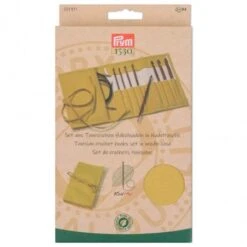 Set De Ganchillos Tunecinos Natural - Prym 9 Set De Ganchillos Tunecinos Natural - Prym -Las Tijeras Magicas Tienda set de ganchillos tunecinos natural prym 3