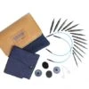 Set De Mini Agujas Circulares Intercambiables - Indigo Denim - KnitPro 1 Set De Mini Agujas Circulares Intercambiables - Indigo Denim - KnitPro -Las Tijeras Magicas Tienda set de mini agujas circulares intercambiables indigo denim knitpro