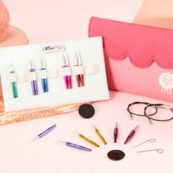 Set De Mini Agujas Circulares Intercambiables Zing KnitPro -Las Tijeras Magicas Tienda set de mini agujas circulares intercambiables zing knitpro 3