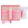 Set De Ganchillos Tulip Etimo Rose Softgrip -Las Tijeras Magicas Tienda set ganchillos tulip etimo rose softgrip