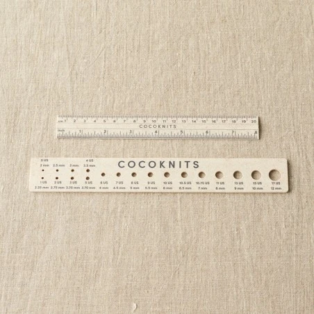 Set Reglas Y Medidor De Agujas - Cocoknits 3 Set Reglas Y Medidor De Agujas - Cocoknits