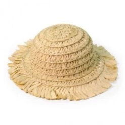 Sombrero De Paja Para Amigurumi Rústico 5,5 Cm - Circulo