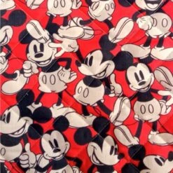 Tela Acolchada - Mickey Mouse Rojo