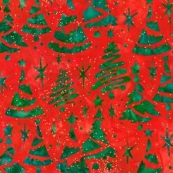 Tela - Christmastime - Christmas Trees - Robert Kaufman