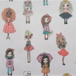 Tela De Algodón - Barbienta