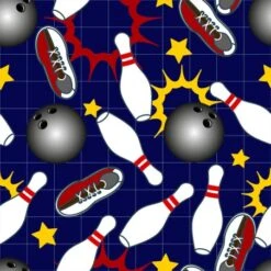 Tela De Algodón - Bolos