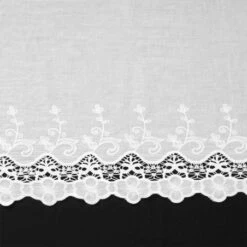 Tela De Algodón Bordada Katia - Dahlia Placed