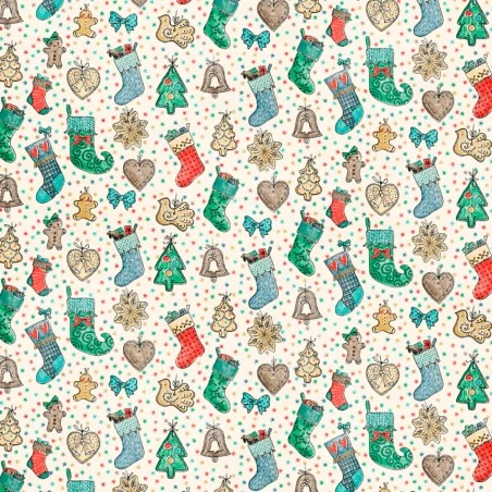 Tela De Algodón - Chaussettes 3 Tela De Algodón - Chaussettes