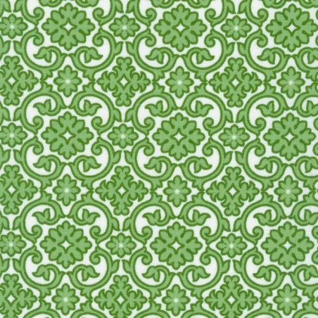 Tela De Algodón - Geometric Flowers. Flowerhouse Softly - Robert Kaufman 3 Tela De Algodón - Geometric Flowers. Flowerhouse Softly - Robert Kaufman