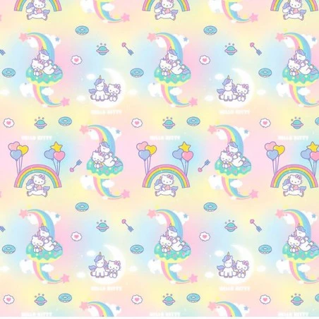 Tela De Algodón - Hello Kitty - Dulce 3 Tela De Algodón - Hello Kitty - Dulce