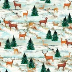 Tela De Algodón - Hiver