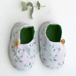 Tela Popelín Katia - Flying Kangaroos Flowers -Las Tijeras Magicas Tienda tela de algodon katia flying kangaroos flowers 2