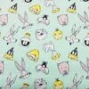 Tela De Algodón - Looney Tunes - Little Freamer - Aqua -Las Tijeras Magicas Tienda tela de algodon looney tunes little freamer aqua