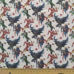 Tela De Algodón - Marvel - Liga De La Justicia