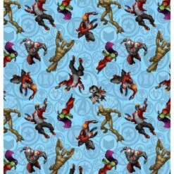 Tela De Algodón - Marvel - Vengadores Attack