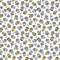 Tela De Algodón - Minions - Presos