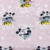 Tela De Algodón - Minnie And Mickey Mouse - Love -Las Tijeras Magicas Tienda tela de algodon minnie and mickey mouse love