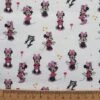 Tela De Algodón - Minnie Mouse - Feliz (Pequeño) -Las Tijeras Magicas Tienda tela de algodon minnie mouse feliz rosa