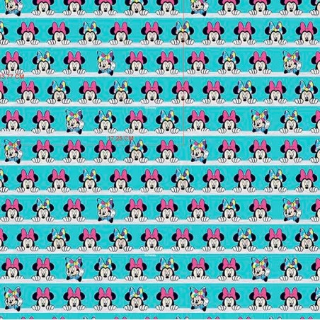 Tela De Algodón - Minnie Mouse - Nubes 3 Tela De Algodón - Minnie Mouse - Nubes