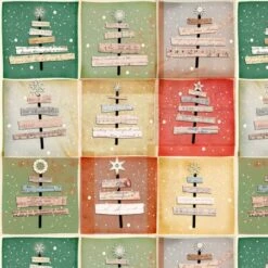 Tela De Algodón - Paper Tree