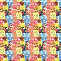 Tela De Algodón - Patrulla Canina - Comic