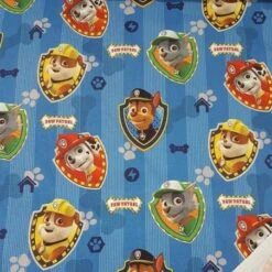 Tela De Algodón - Patrulla Canina - Mascotas