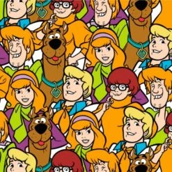 Tela De Algodón - Scooby Doo