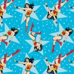 Tela De Algodón - Wonder Woman