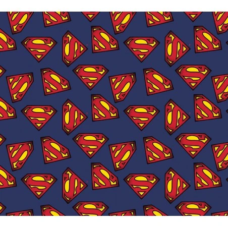 Tela De Algodón - Superman - Logo 3 Tela De Algodón - Superman - Logo